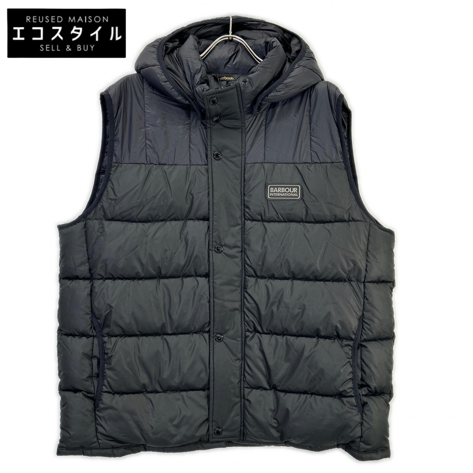Barbour バブアー MGI0143BK11 ブラック INTERNATIONAL 中綿ダウンベスト ベスト