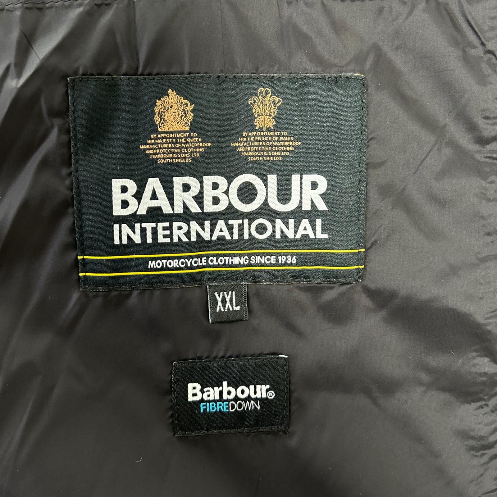 Barbour バブアー MGI0143BK11 ブラック INTERNATIONAL 中綿ダウンベスト ベスト