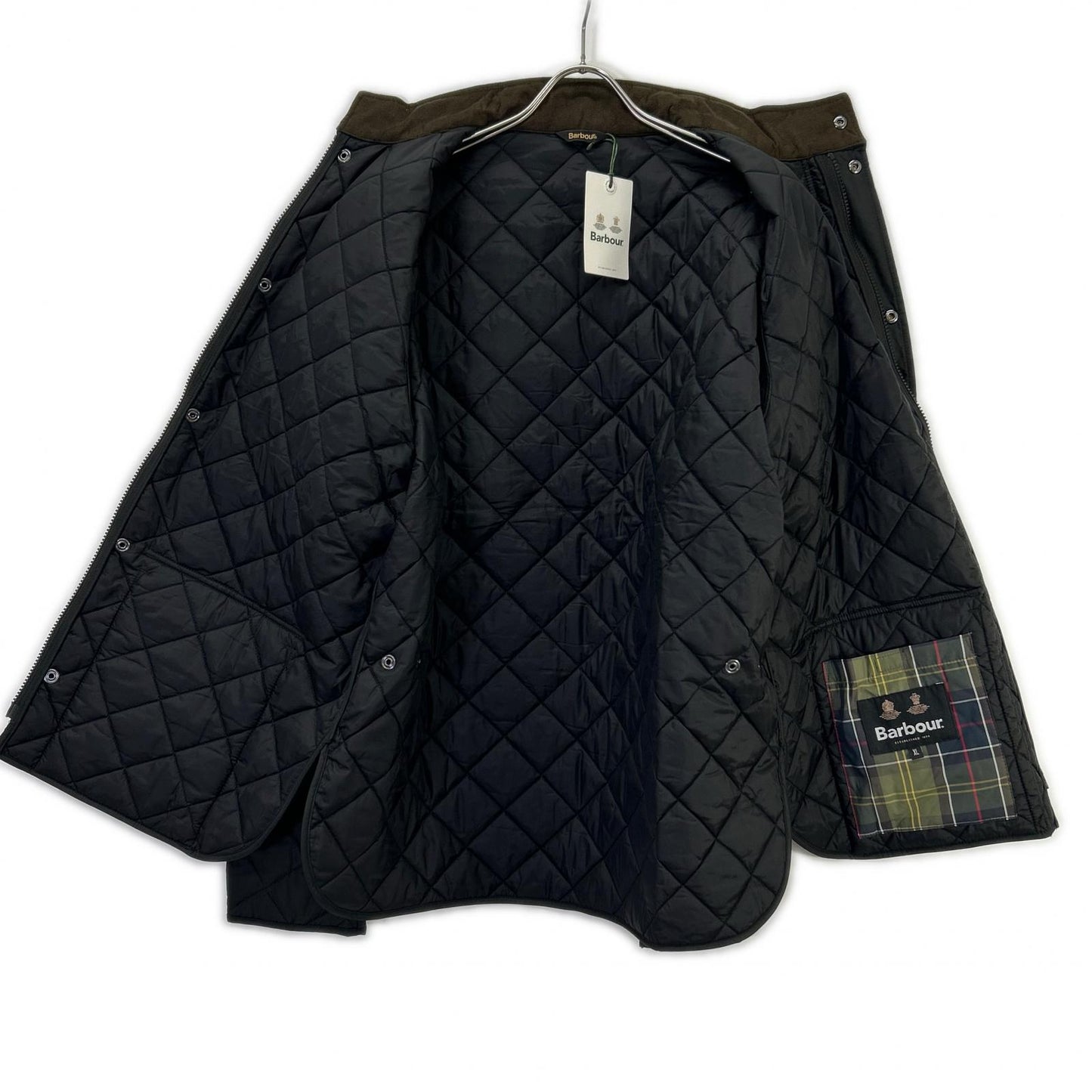 Barbour バブアー 23AW MQU1715 ブラック キルティングブルゾン ジャケット