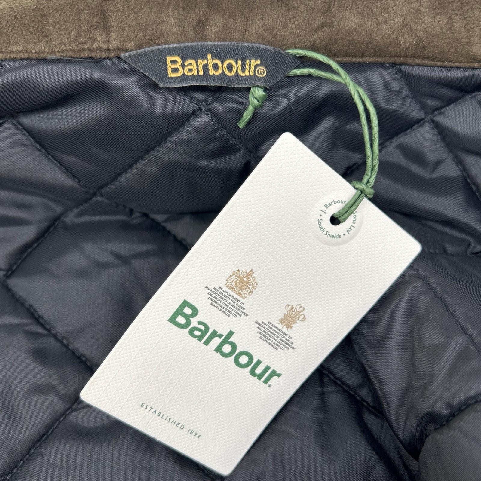Barbour バブアー 23AW MQU1715 ブラック キルティングブルゾン ジャケット
