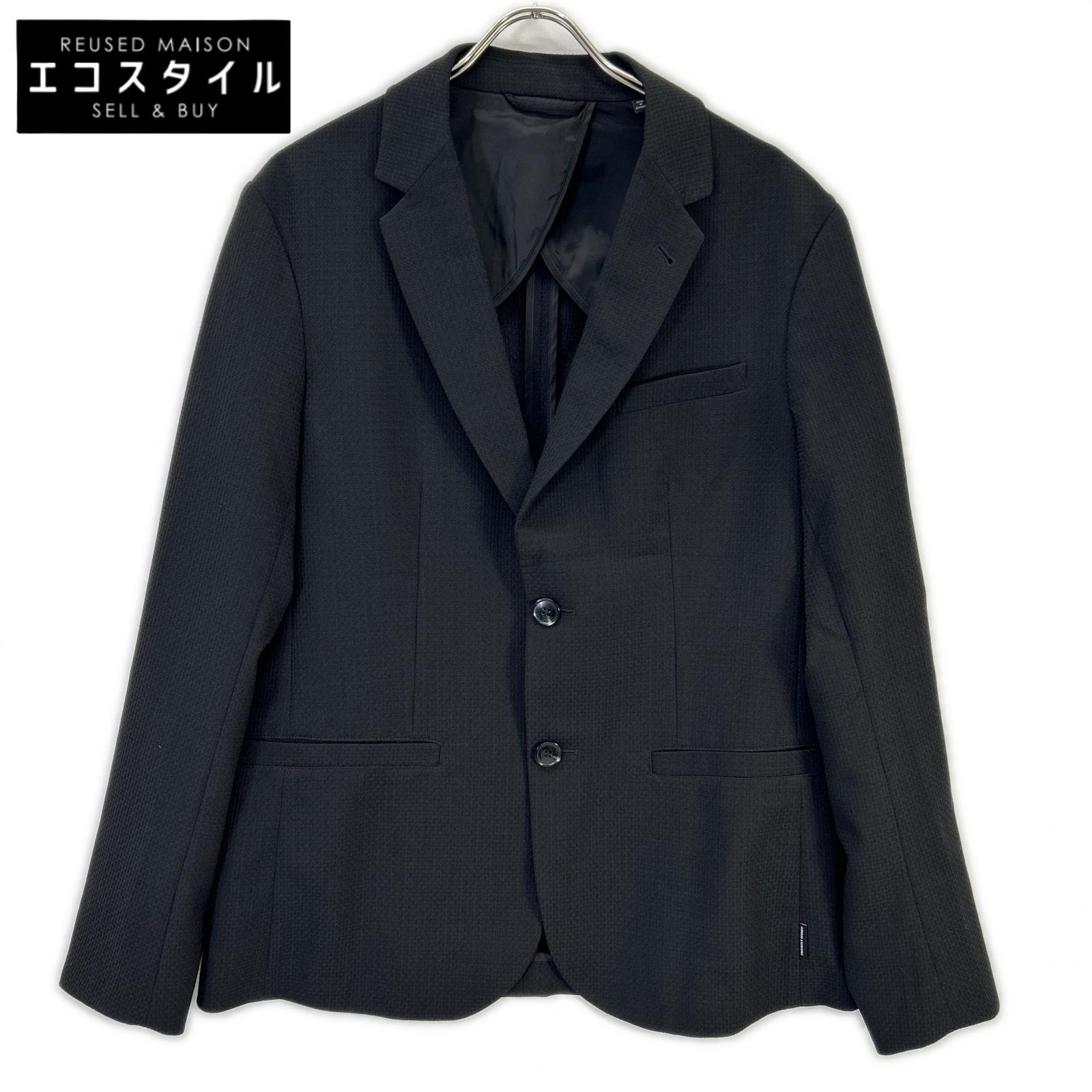 ARMANI EXCHANGE アルマーニエクスチェンジ 8NZG43 ブラック テーラードジャケット ジャケット