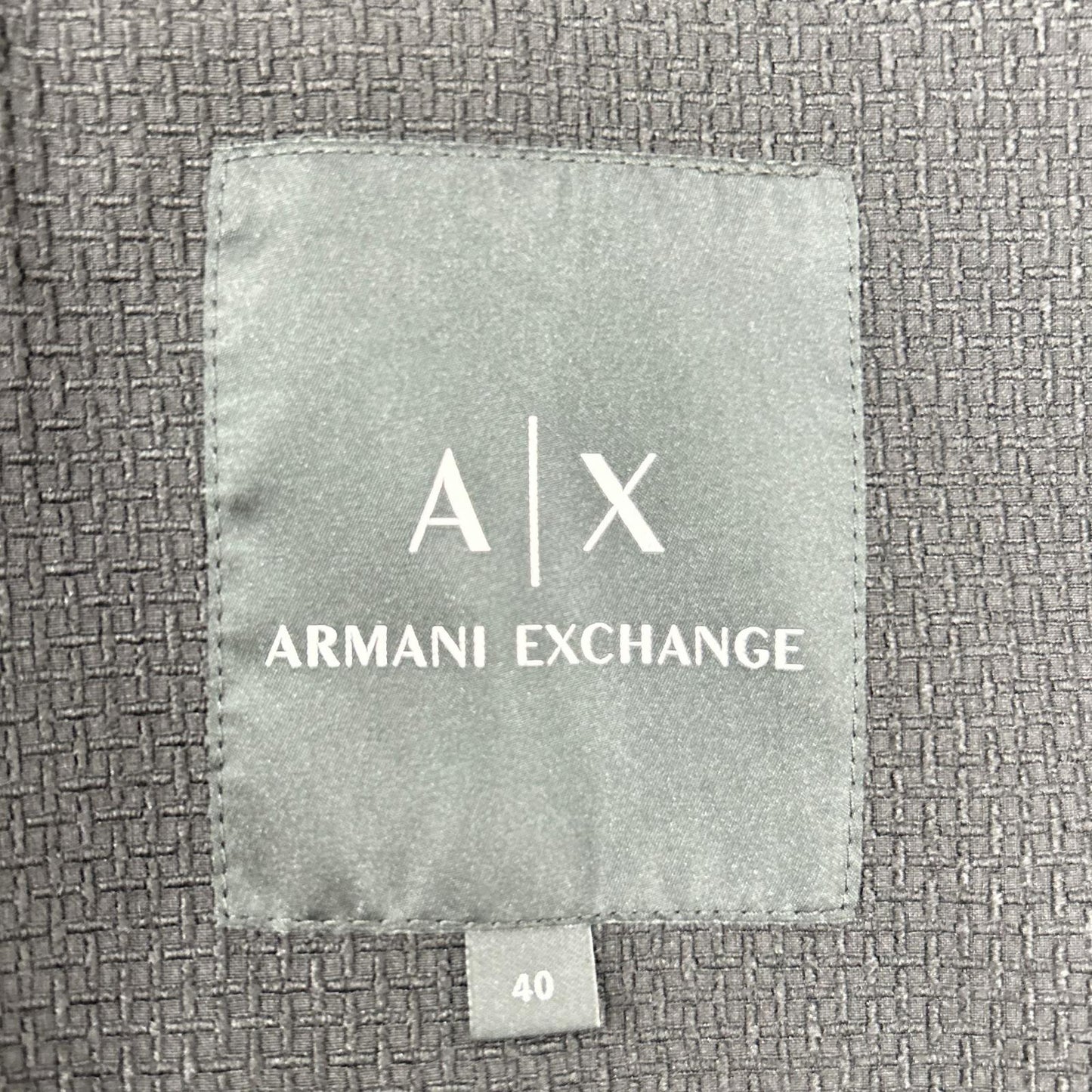 ARMANI EXCHANGE アルマーニエクスチェンジ 8NZG43 ブラック テーラードジャケット ジャケット