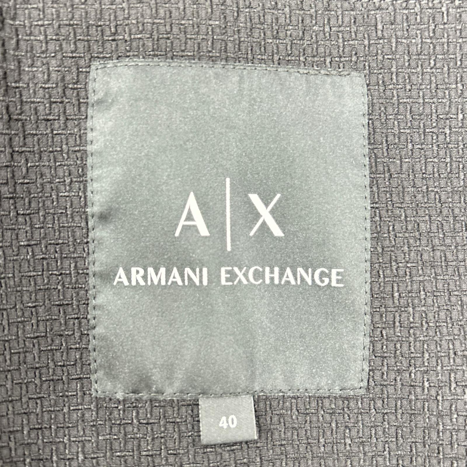 ARMANI EXCHANGE アルマーニエクスチェンジ 8NZG43 ブラック テーラードジャケット ジャケット