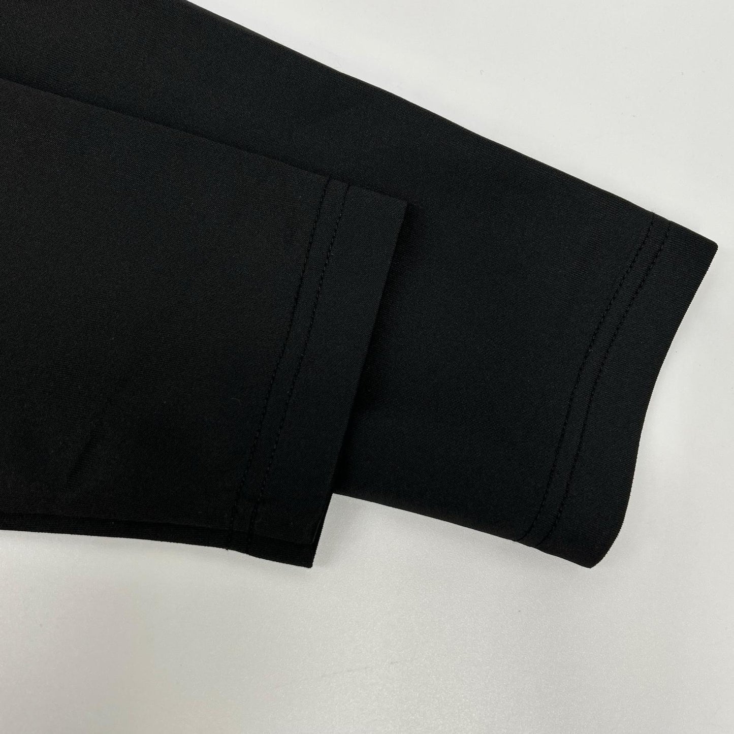 muta ムータ GLOBALE KoBE ブラック モノグラム ロングスリーブポロシャツ トップス