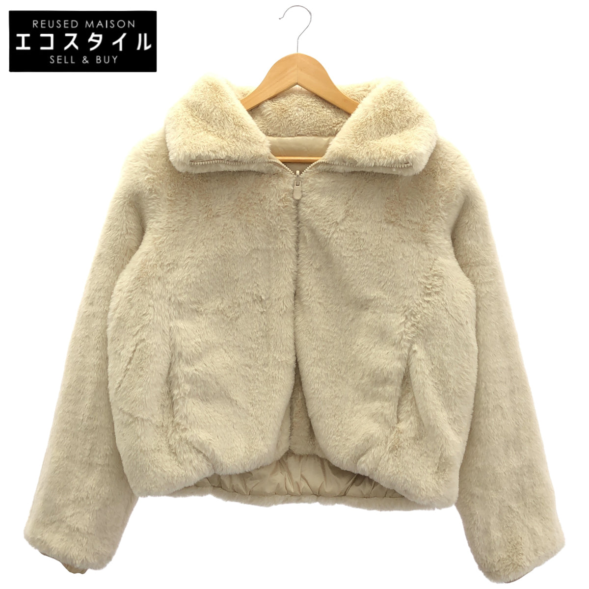 SAVE THE DUCK Save the Duck D31352W FOG GREY JEON FURY faux-fur reversible jacket tops