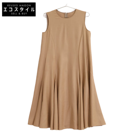 FOXEY NEW YORK フォクシーニューヨーク 【美品】43485 LECHES リネンフェイスストレッチ ワンピース