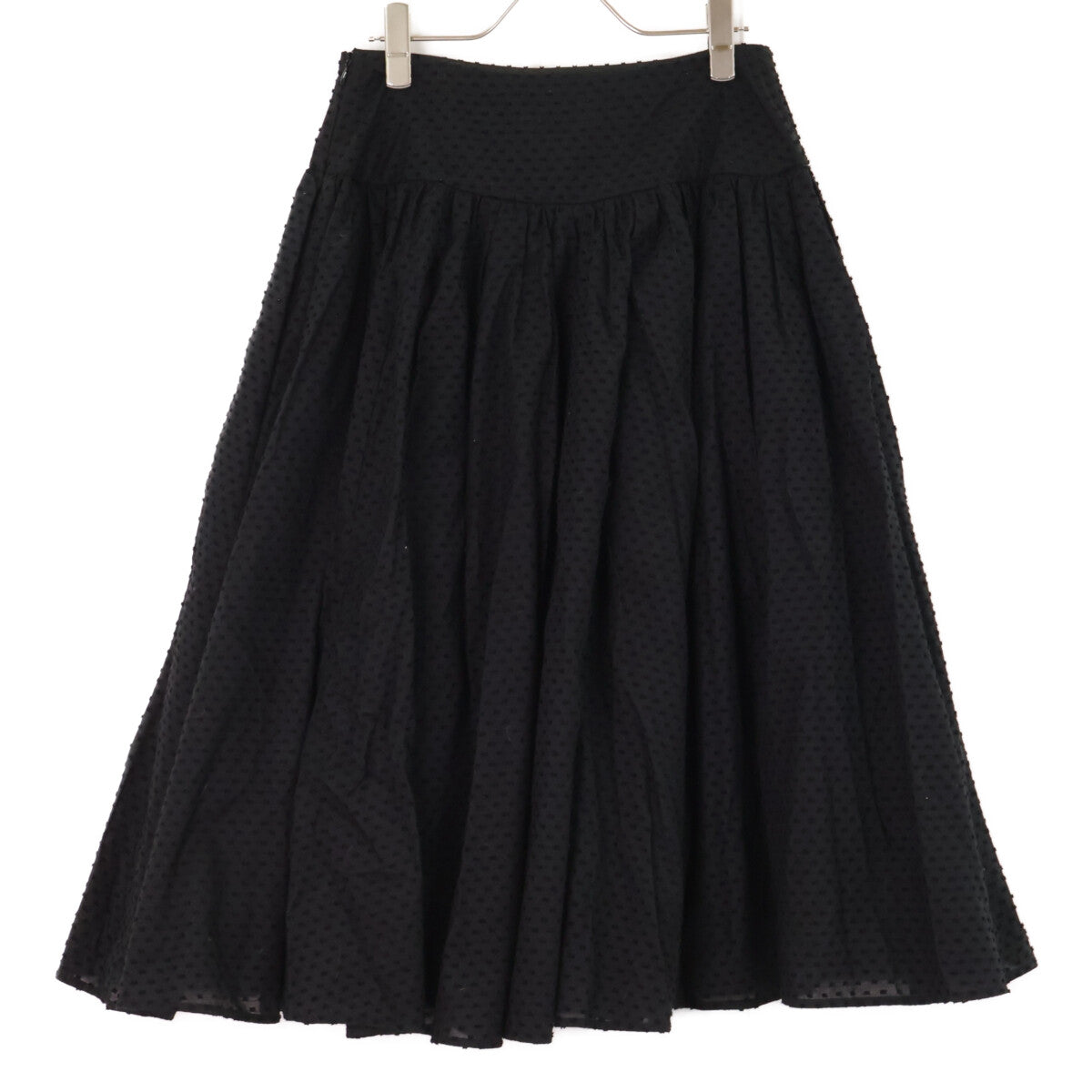 FOXEY Foxey [Excellent condition] 43571 Skirt Sierra polka-dot flared skirt