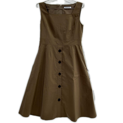 FOXEY NEW YORK フォクシーニューヨーク 23AW 43744 マロンブラウン ノースリーブドレスリリーク ワンピース