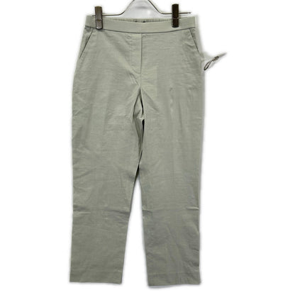 Theory セオリー 24SS ライトグレー GOOD CRUNCH W TREECA PULL リネン混パンツ ボトムス