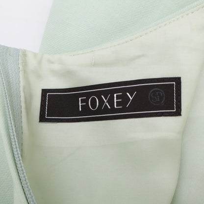 FOXEY フォクシー 【新品】42548 Lily ミンクファー付 ノースリーブ ワンピース