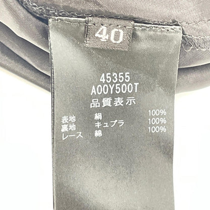 FOXEY フォクシー 25年 45355 LUCIA ブラック ドット ワンピース ワンピース
