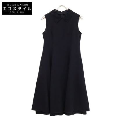 FOXEY フォクシー 【美品/23年製】43188 Amelie レースカラー付 ノースリーブ ドレス ワンピース