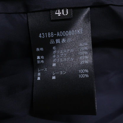 FOXEY フォクシー 【美品/23年製】43188 Amelie レースカラー付 ノースリーブ ドレス ワンピース