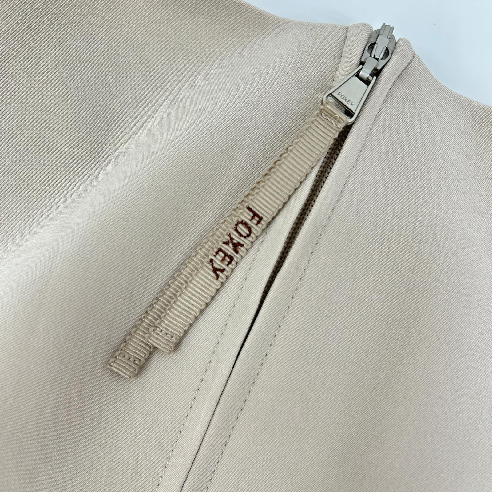FOXEY NEW YORK フォクシーニューヨーク 24年 44840 アーモンドラテ ヘレナ ドレス ワンピース