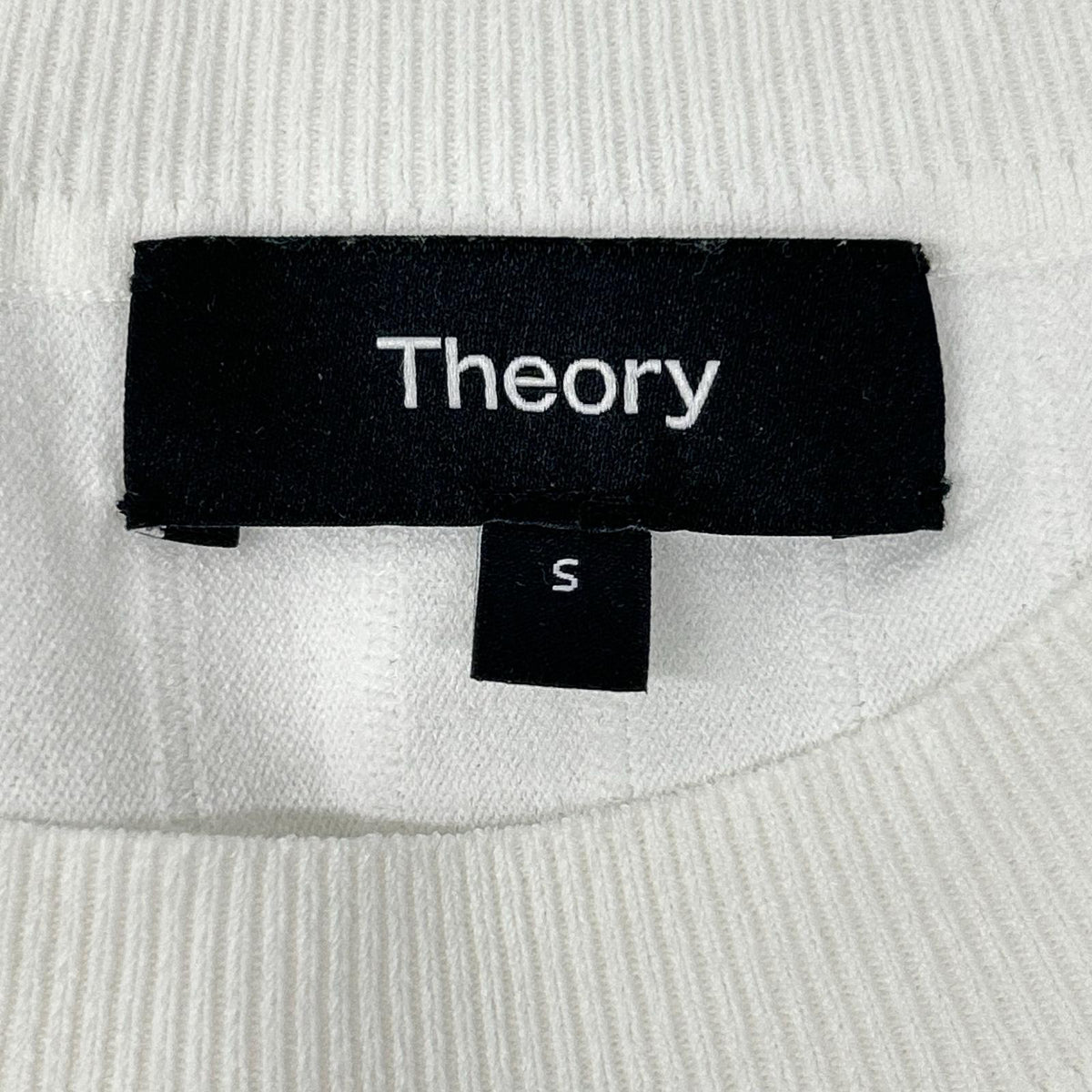 Theory セオリー 【23年製】3101714 Compact Crepe Peplum Top 半袖カットソー トップス