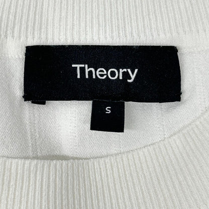 Theory セオリー 【23年製】3101714 Compact Crepe Peplum Top 半袖カットソー トップス