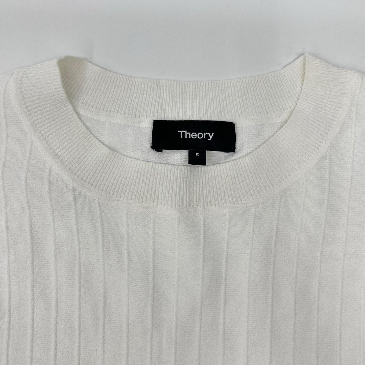 Theory セオリー 【23年製】3101714 Compact Crepe Peplum Top 半袖カットソー トップス
