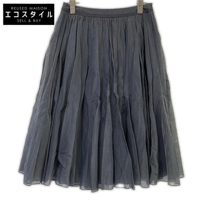 FOXEY BOUTIQUE フォクシーブティック 35968 グレー シアー サーキュラー タックフレア スカート スカート
