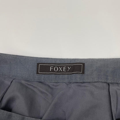 FOXEY BOUTIQUE フォクシーブティック 35968 グレー シアー サーキュラー タックフレア スカート スカート