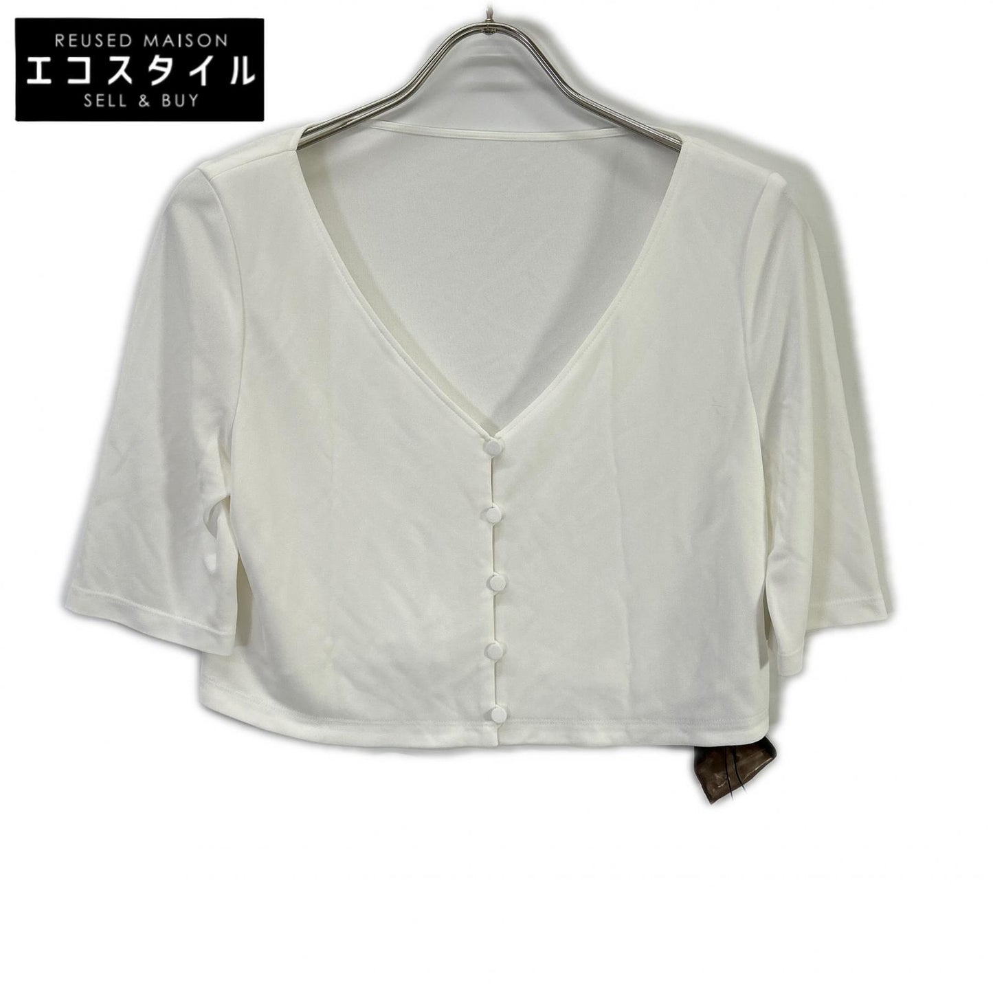 FOXEY NEW YORK フォクシーニューヨーク 43736 ホワイト レーヨン混 VIENNE カーディガン トップス