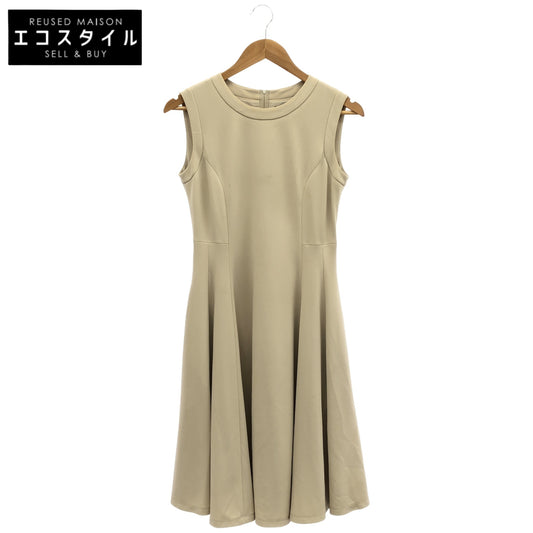 FOXEY NEW YORK 43004 Beige Laurel Matte Stretch Jersey Dress Tops