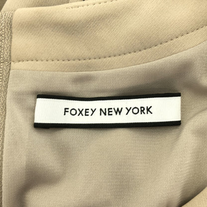 FOXEY NEW YORK フォクシーニューヨーク 43004 ベージュ Laurel マットストレッチジャージーワンピース トップス