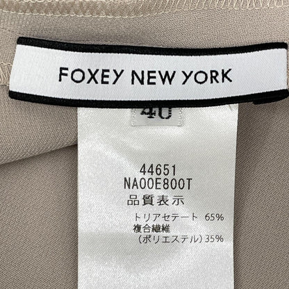 FOXEY NEW YORK フォクシーニューヨーク 44651 ベージュ Easy Breeze ワンピース ワンピース