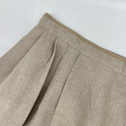 FOXEY BOUTIQUE フォクシーブティック 25年製 45031 アイボリー リネン Skirt Paige スカート