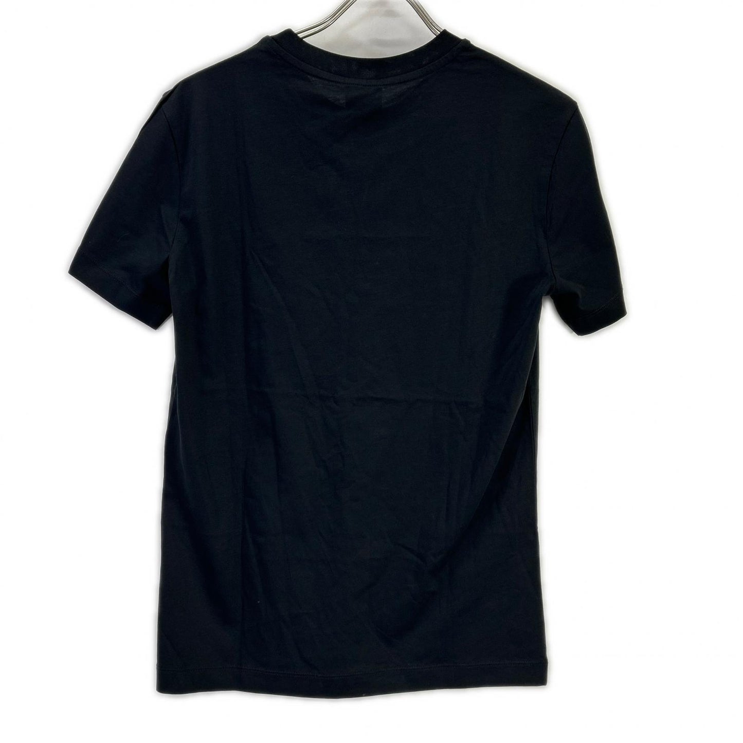 PATOU パトゥ ES-JE029-99-7 22SS ブラック コットン ロゴ Tシャツ トップス