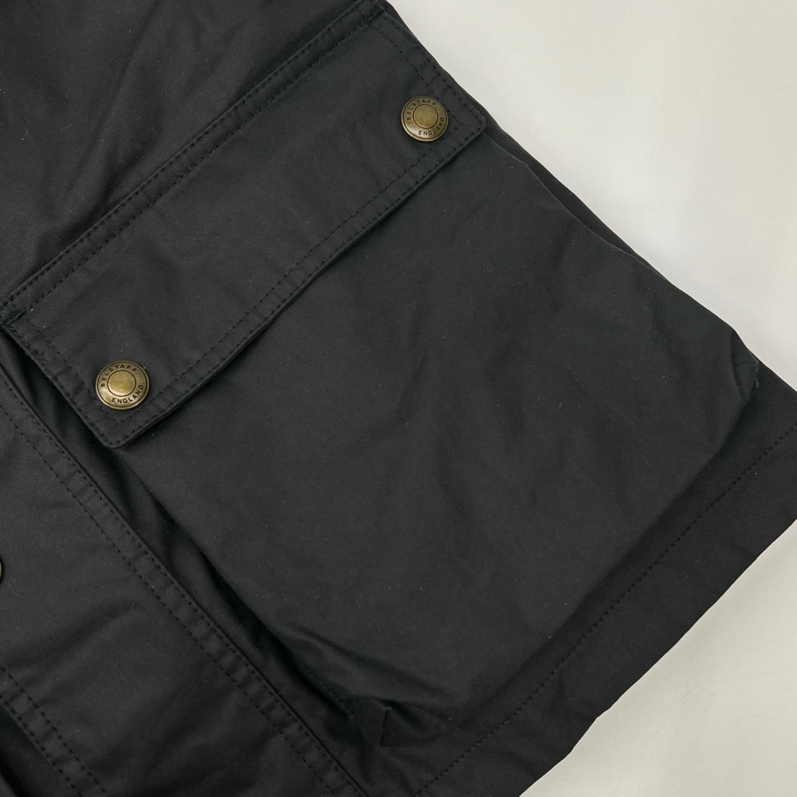 BELSTAFF ベルスタッフ ブラック トライアルマスター オイルドジャケット ジャケット