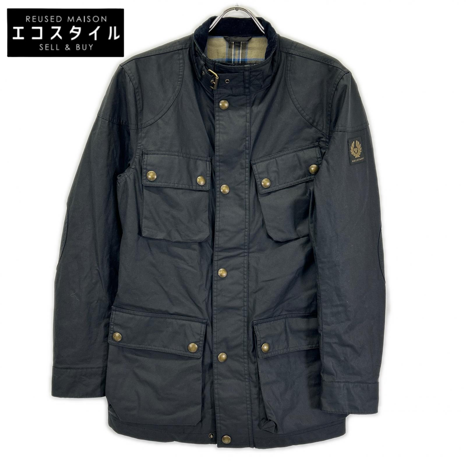 BELSTAFF ベルスタッフ ブラック トライアルマスター オイルドジャケット ジャケット