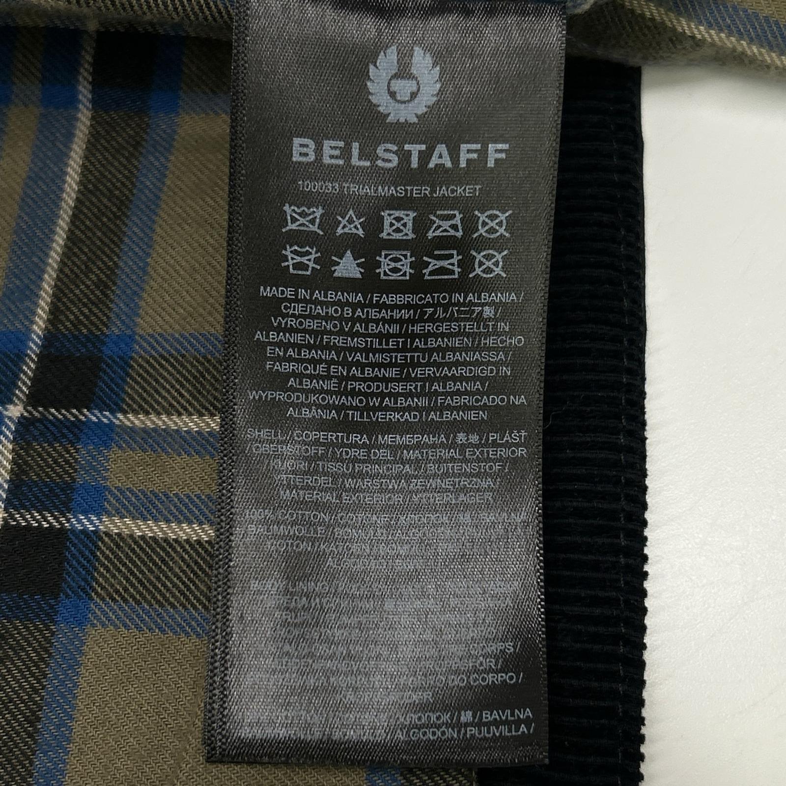 BELSTAFF ベルスタッフ ブラック トライアルマスター オイルドジャケット ジャケット