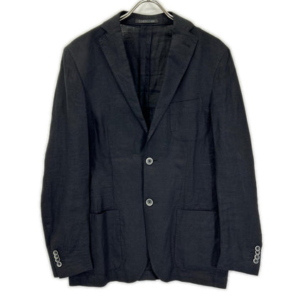 CORNELIANI コルネリアーニ ID ブラック リネン サマージャケット ジャケット