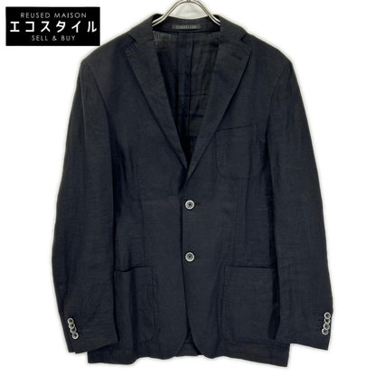 CORNELIANI コルネリアーニ ID ブラック リネン サマージャケット ジャケット