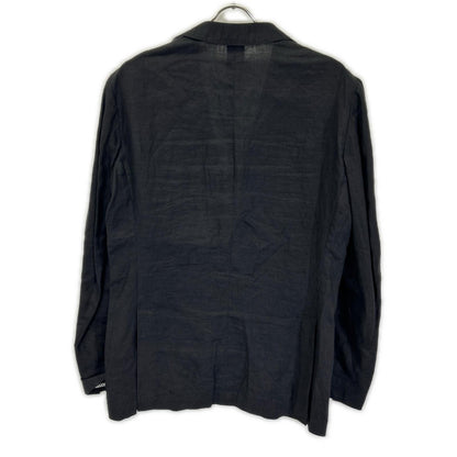 CORNELIANI コルネリアーニ ID ブラック リネン サマージャケット ジャケット