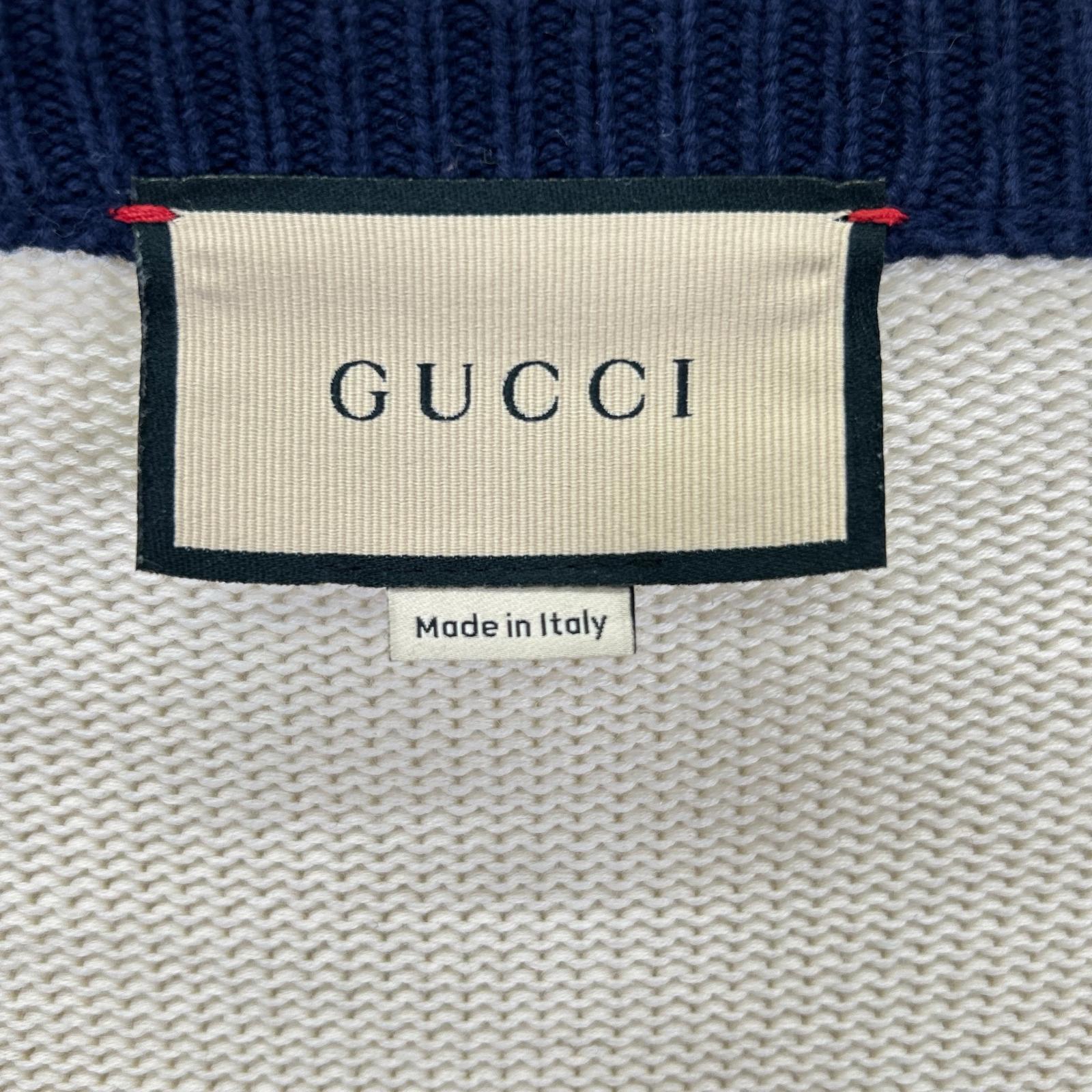 GUCCI グッチ 740641 XKC4G マルチカラー ウェブストライプ カーディガン トップス