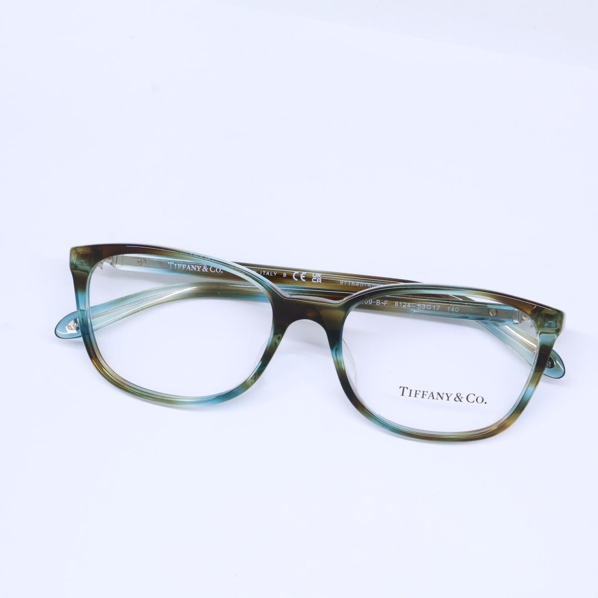 TIFFANY&Co. ティファニー TF2109BF 8124 デモレンズ ウェリントンシェイプ アイウェア 眼鏡