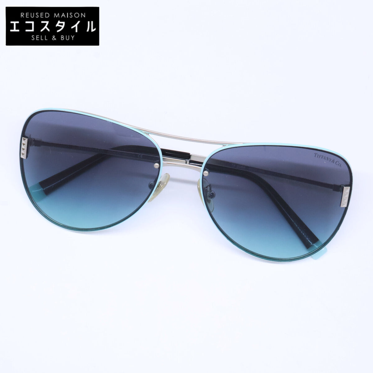 TIFFANY&Co. ティファニー TF3066 6001/9S Tパイロット アビエイター サングラス