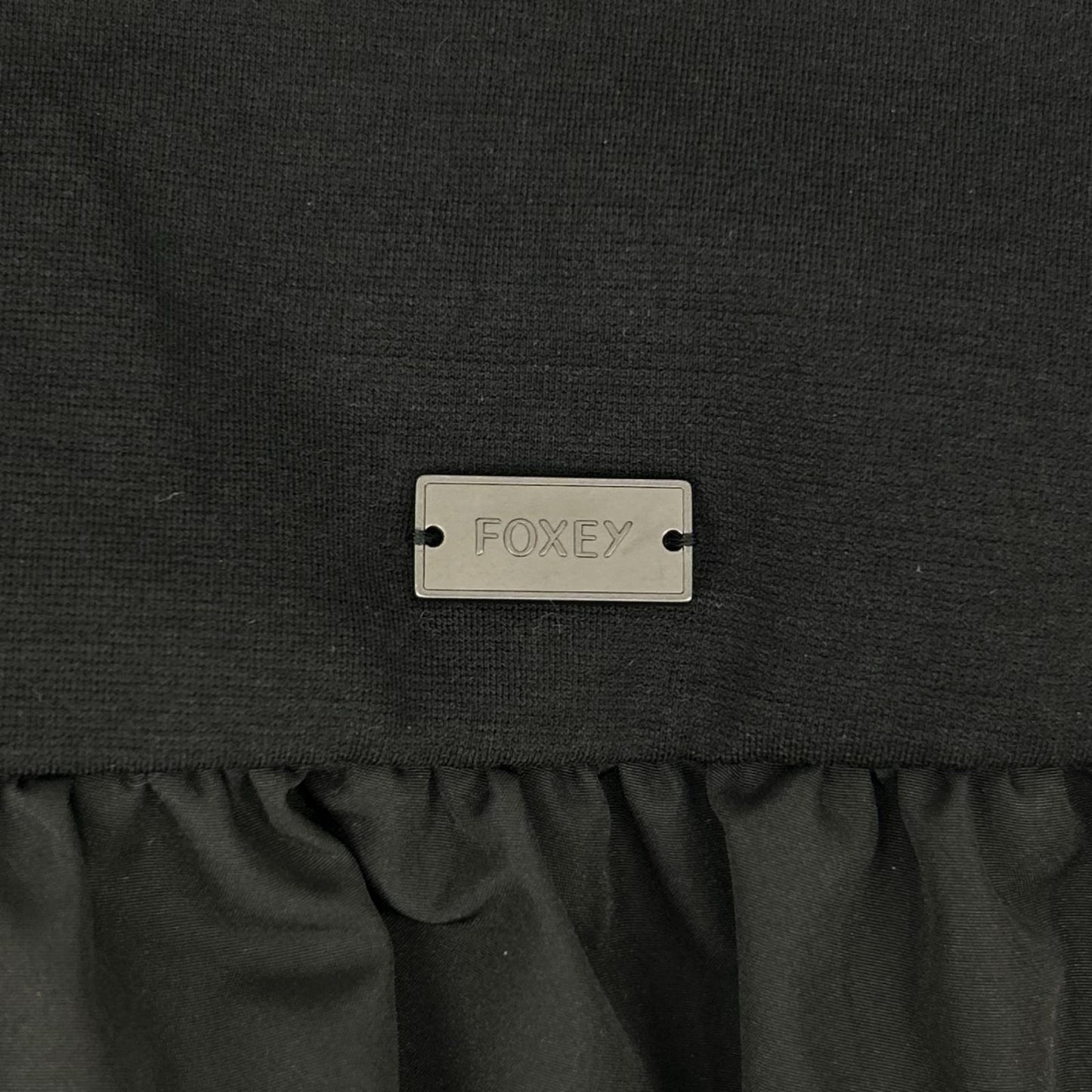 FOXEY NEW YORK フォクシーニューヨーク 45142 25年製 ブラック DRESS DAILY JERSEY ドレス デイリージャージー ワンピース