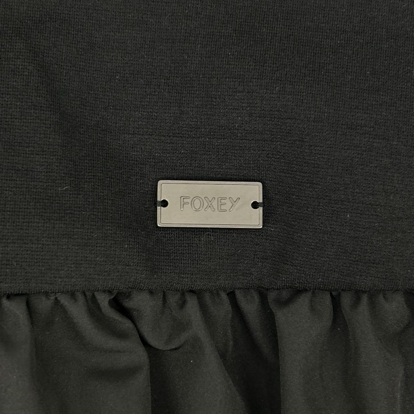 FOXEY NEW YORK フォクシーニューヨーク 45142 25年製 ブラック DRESS DAILY JERSEY ドレス デイリージャージー ワンピース
