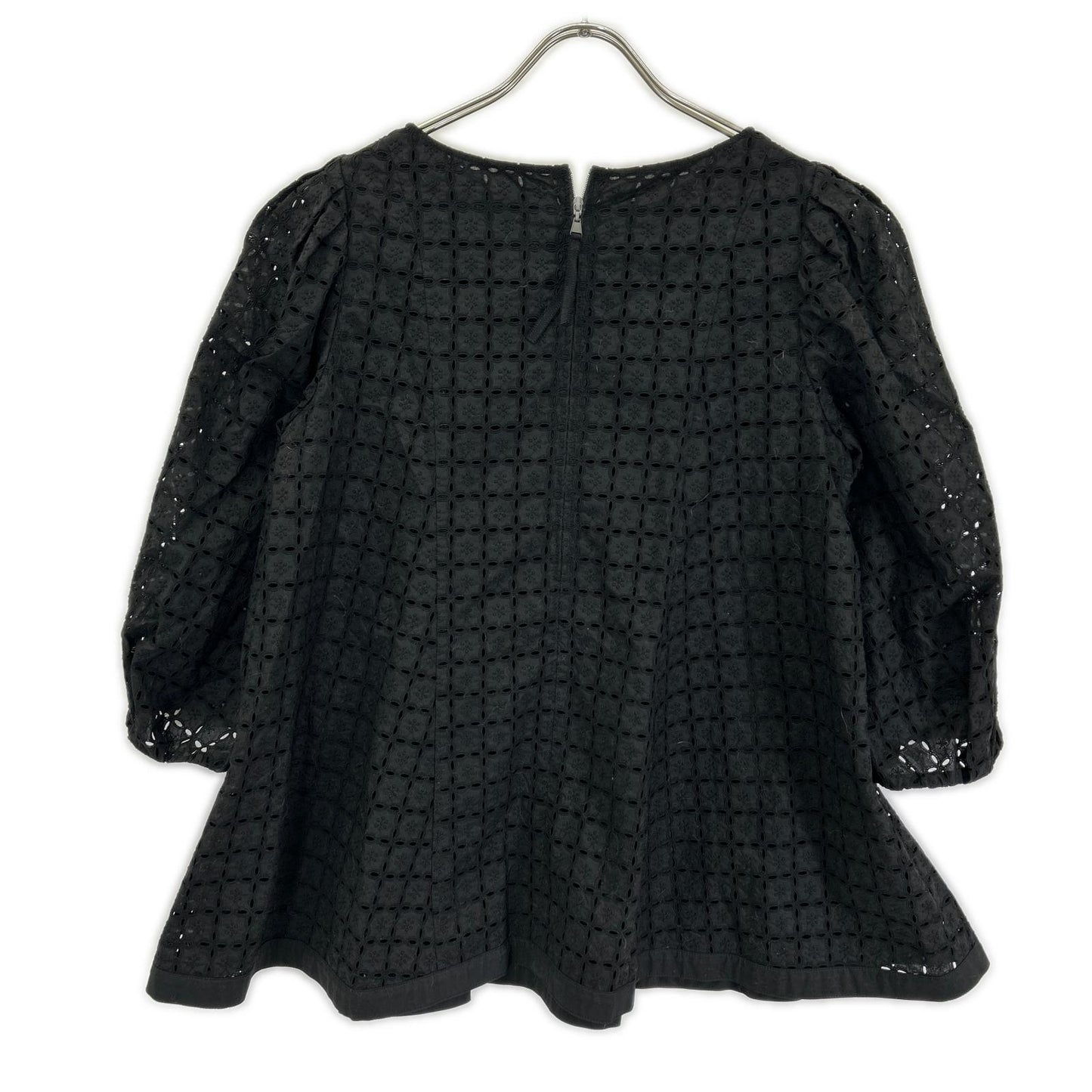 FOXEY BOUTIQUE フォクシーブティック 43442 23年製 ブラック ビーチハウス レース ブラウス トップス