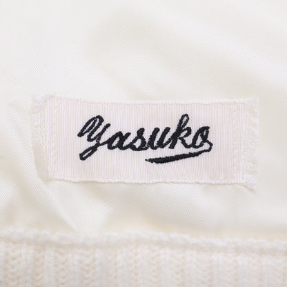 FOXEY BOUTIQUE フォクシーブティック 【新品同様/25年製】45302 Marshmallow カシミヤ ニット ジップアップ ダウン ベスト