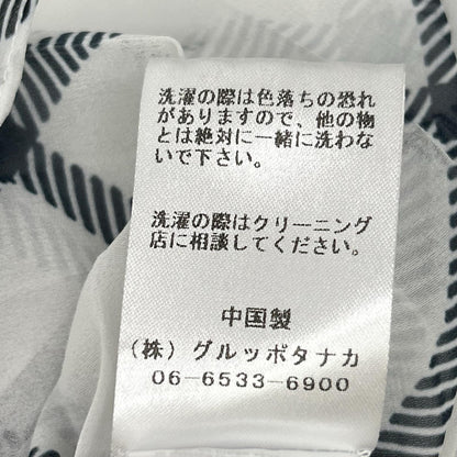 Self Portrait セルフポートレイト ホワイト レースカラー チェック プリーツロングワンピース ドレス ワンピース