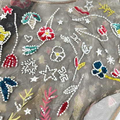 ELISABETTA FRANCHI エリザベッタフランキ ブラック 刺繍 レース ワンピース ドレス ワンピース