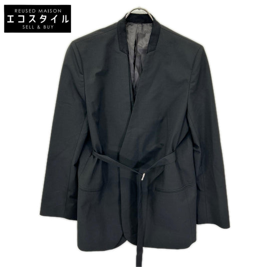 LE CIEL BLEU ルシェルブルー 25SS 27S64201 ウール ダブルブレスト カラーレス ジャケット