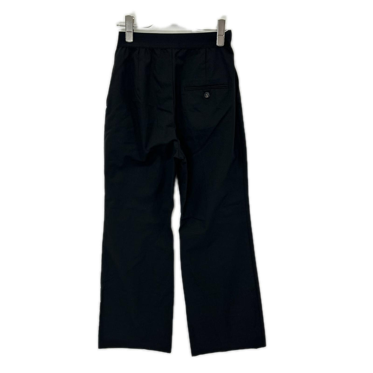 LE CIEL BLEU ルシェルブルー 25SS 27S68204 ブラック ウール ベルボトムパンツ ボトムス