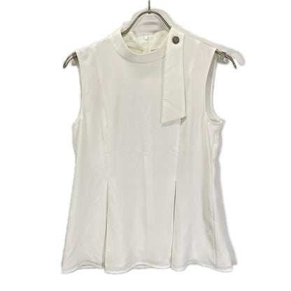 FOXEY フォクシー 42978 Heloise Top ホワイト ノースリーブトップス トップス