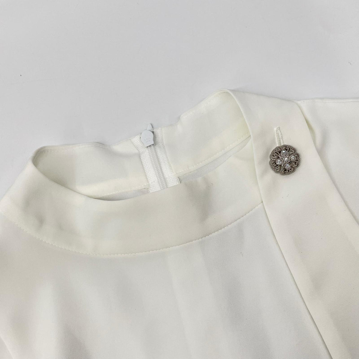 FOXEY フォクシー 42978 Heloise Top ホワイト ノースリーブトップス トップス