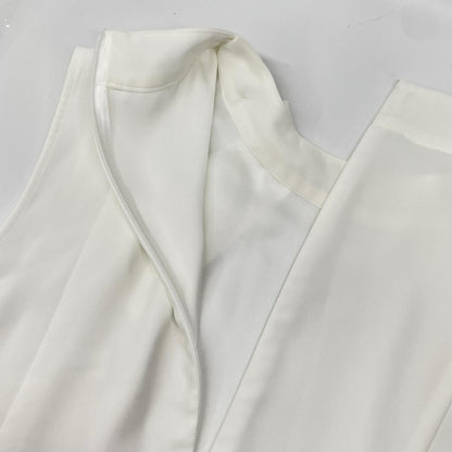 FOXEY フォクシー 42978 Heloise Top ホワイト ノースリーブトップス トップス