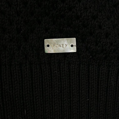 FOXEY フォクシー 44408 Ellis ブラック エリス カーディガン トップス